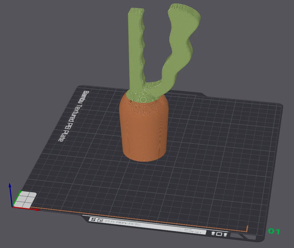 Collapsing Carrot Sword view 4