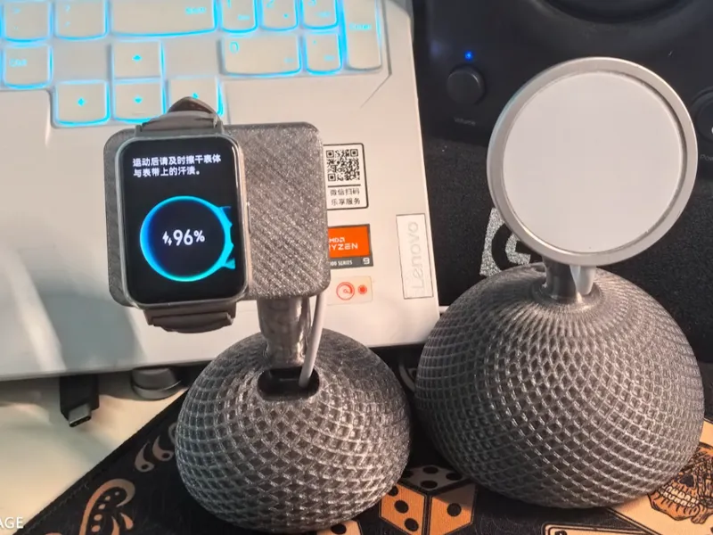华为Fit系列 手表手环充电支架 HuaWei Fit Watch Stand  iMacG4风格
