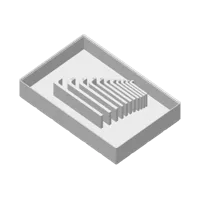 Rangement Gridfinity pour clés Allen — photo 2