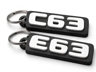 E63 & C63 Mercedes Keychain