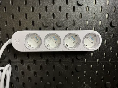 Skandis Shelly Power Strip 4 Gen4 - Minimal Mount