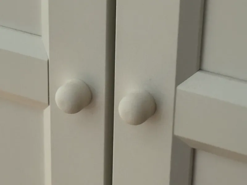 Ikea Billy Oxberg door knob replacement