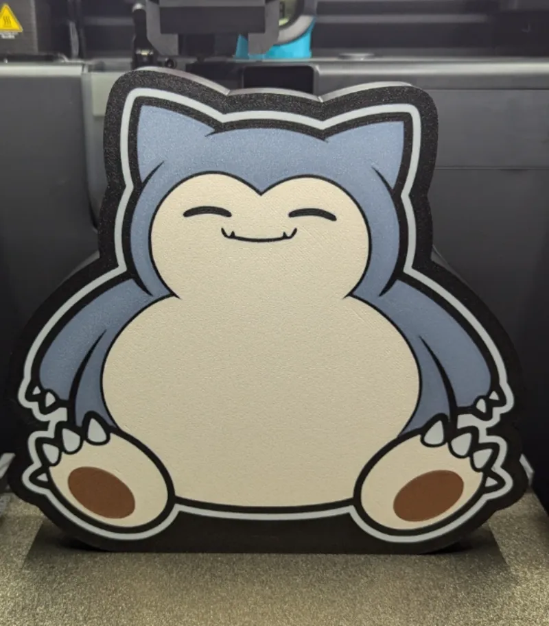 Snorlax LED lightbox