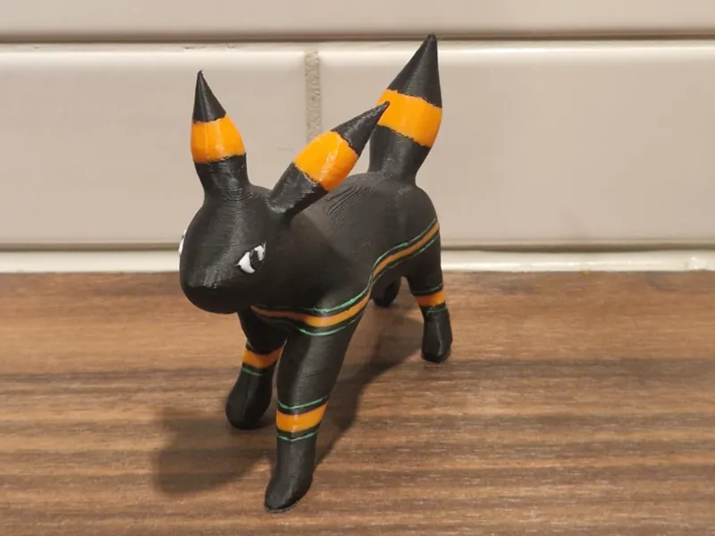 Pokemon Umbreon inspired cat