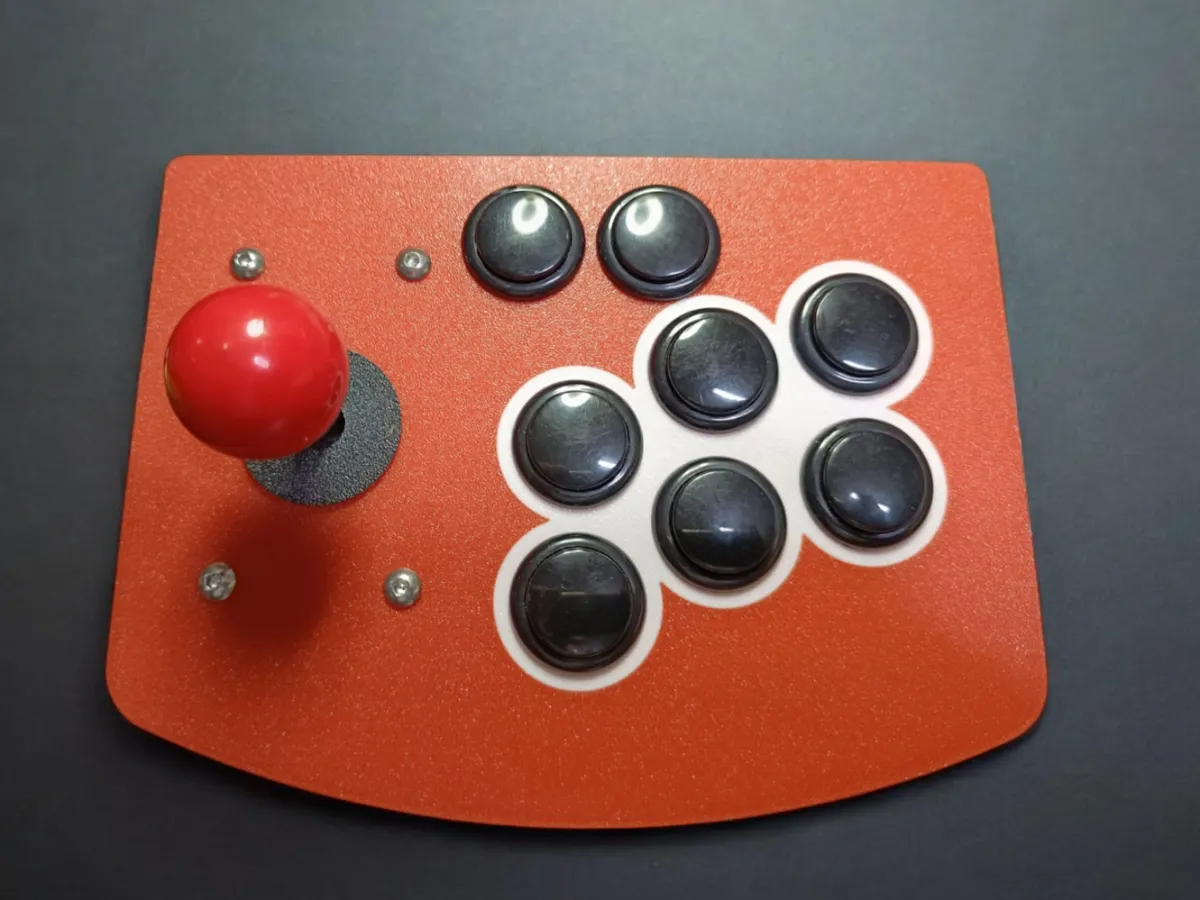 Arcade Joystick 6 Button - Free 3D Print Model - MakerWorld
