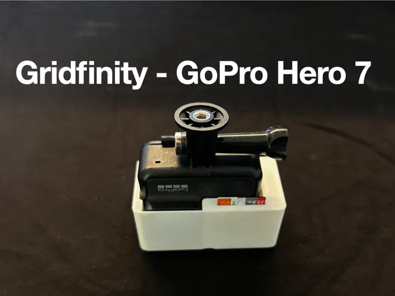 Gridfinity - GoPro Hero 7 Bin