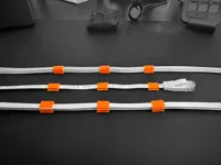 Clips pour câble Ethernet plat — photo 3