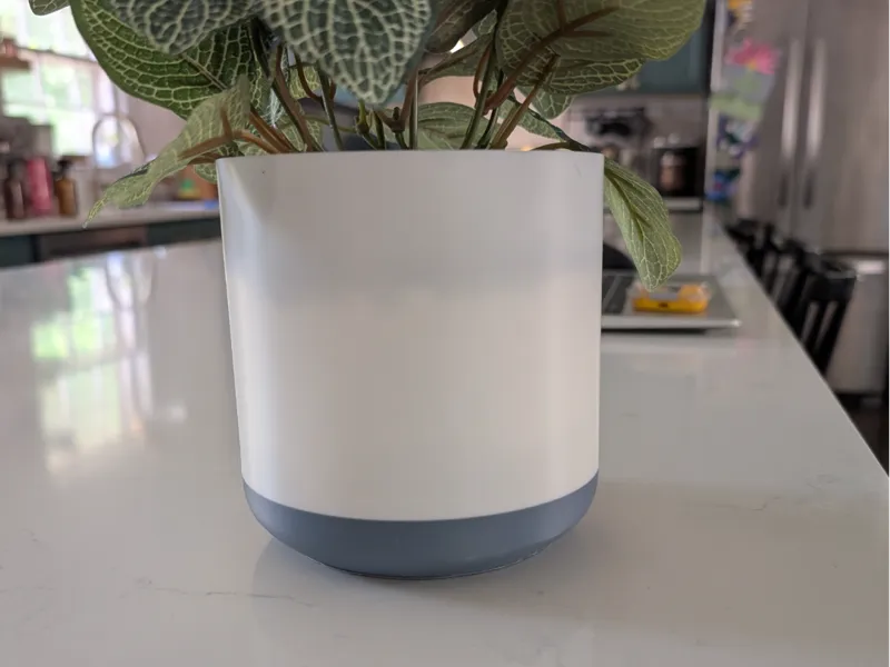 Simple Cylinder Vase Two Color with rounded bottom