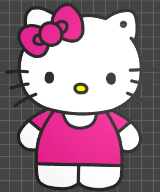 Hello Kitty Keychain