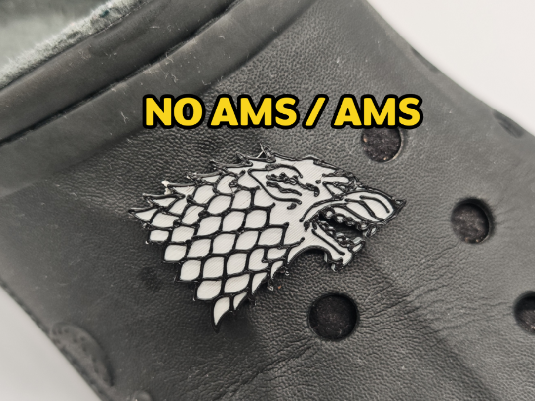 Game of Thrones Stark Crocs Charm