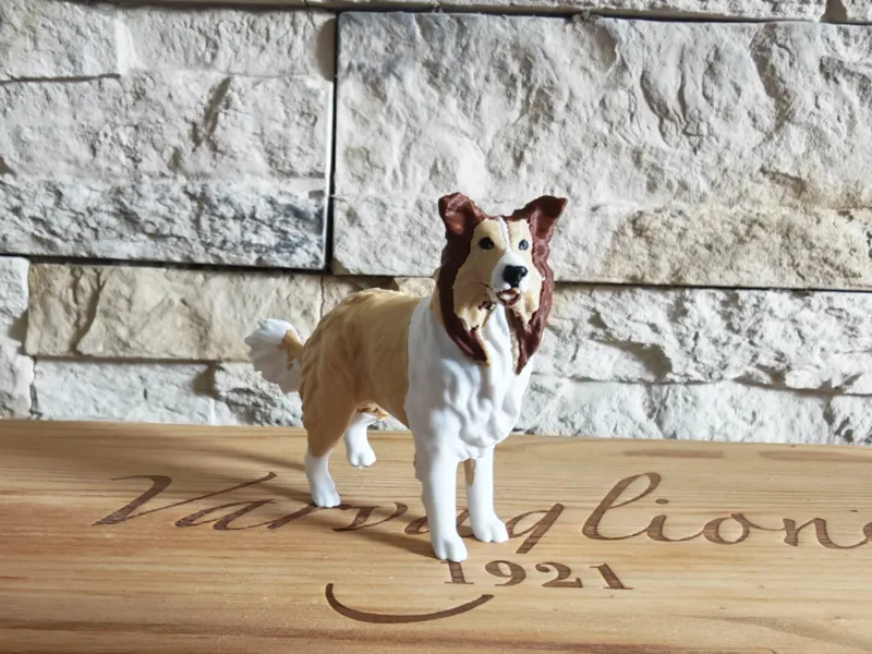Realistic Long-Haired Collie - Schleich Inspired