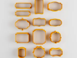 Frames Cookies Cutter Set