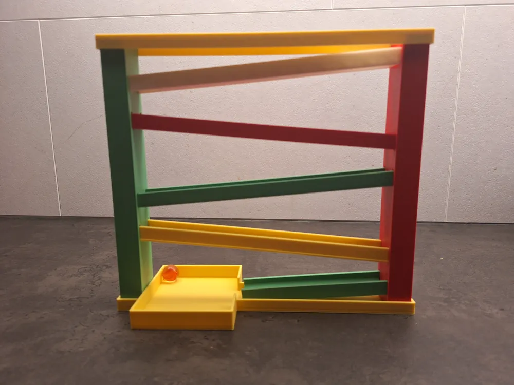 Running Inspired Object Marble Run - Old School by Wesley931 - MakerWorld