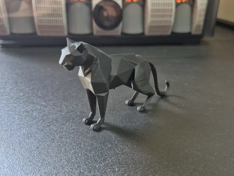 Low Poly Leopard