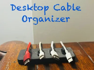 Desktop Cable Organizer