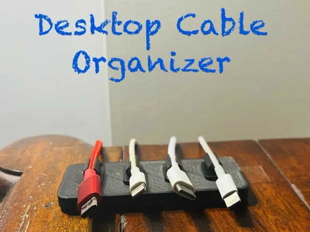 Desktop Cable Organizer