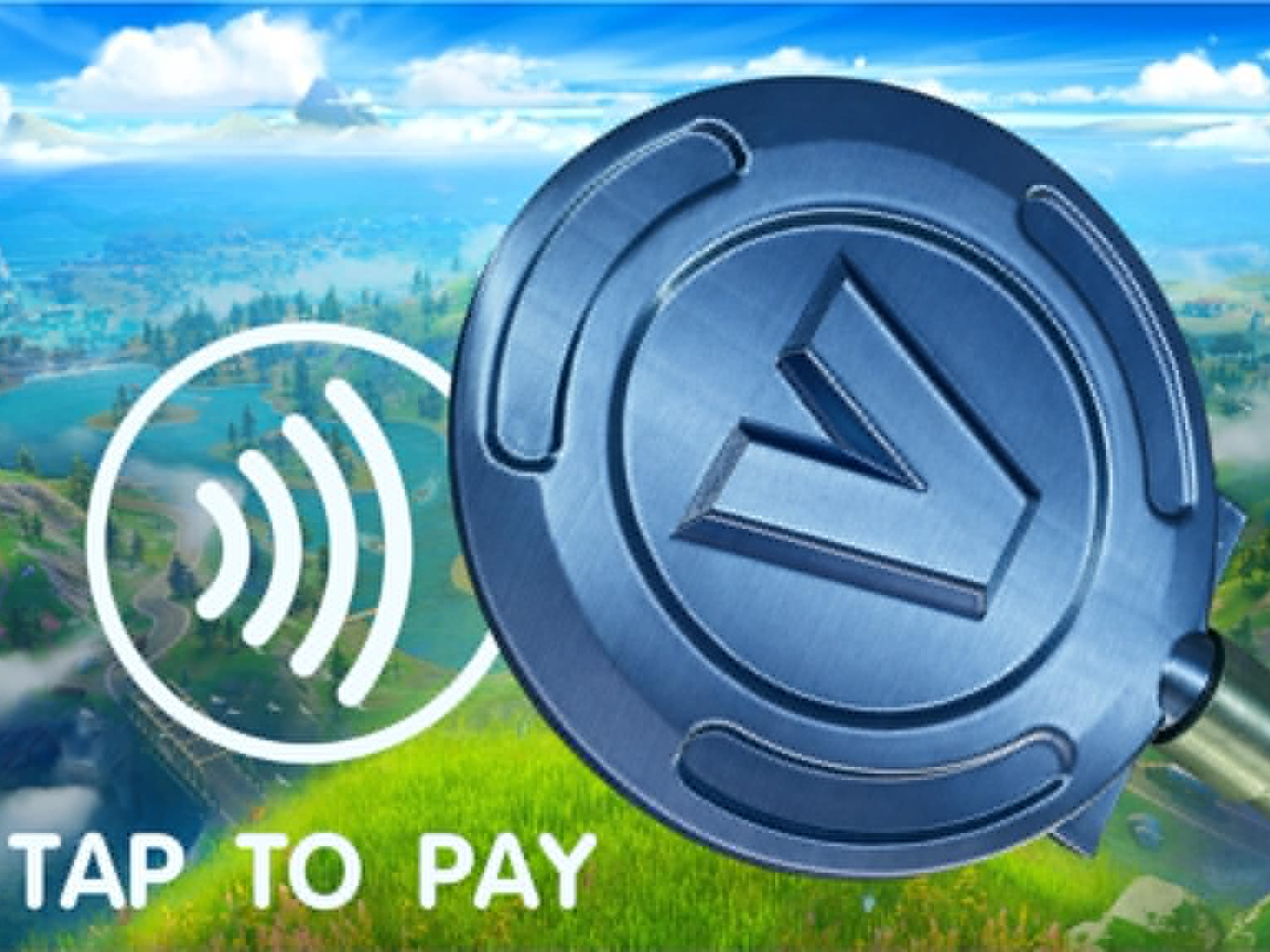 VBucks Tap To Pay Wand
