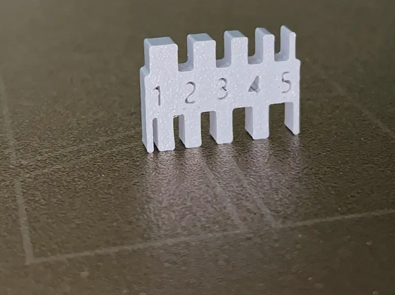 Medidor de Milímetros 1mm - 5mm