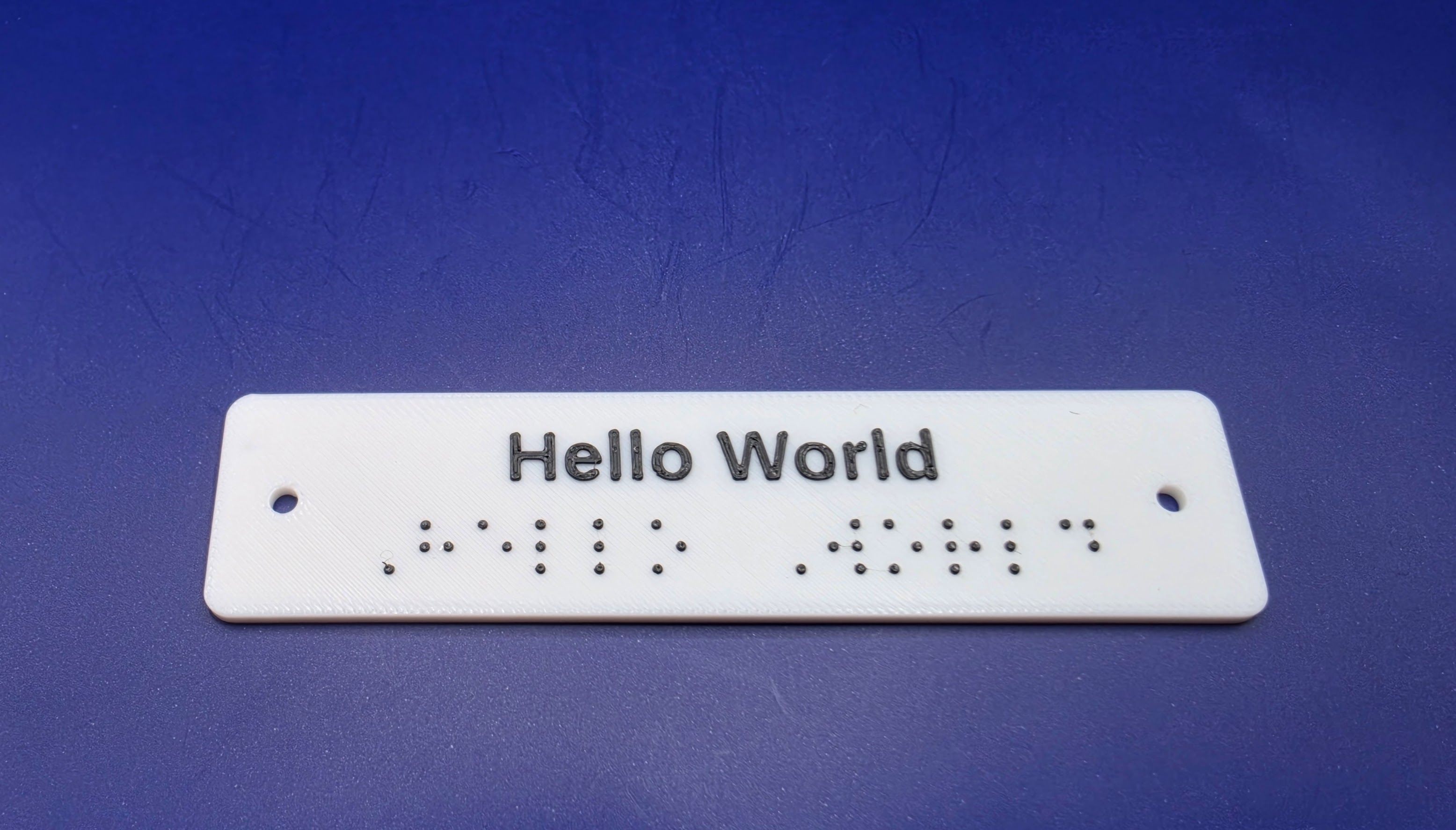 Miniatura 1 do modelo 3D Braille generator - Any text