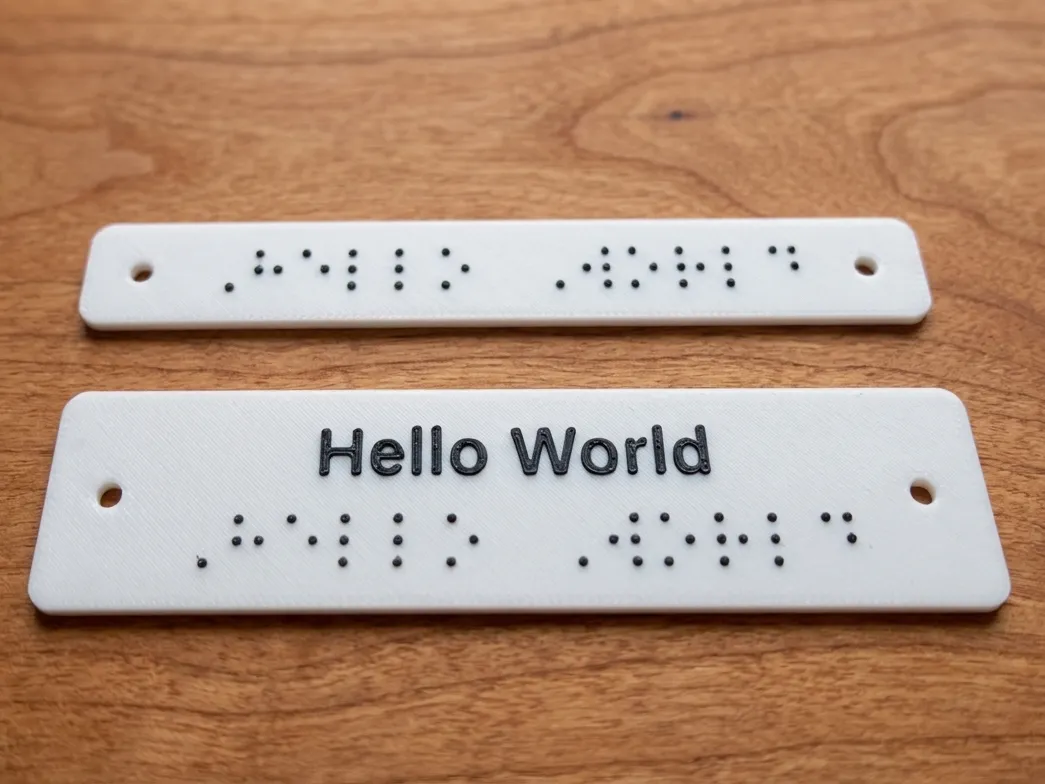 Braille generator - Any text - Free 3D Print Model - MakerWorld