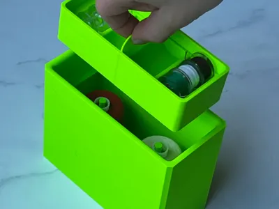 sewing thread box