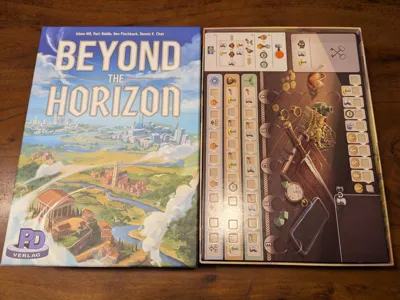 Beyond the Horizon - Board Game Insert