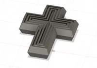 Fidget croix concentrique — photo 3