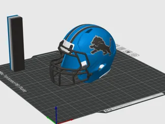 Detroit Lions Alternate Helmet
