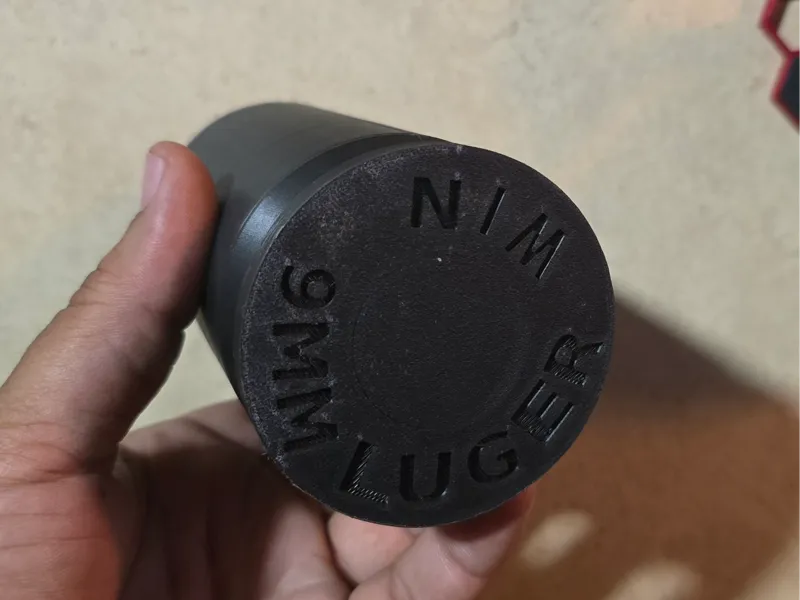9mm Shell (Scale accurate) Tall can size