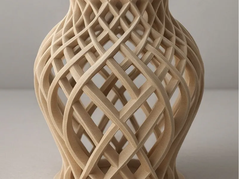 > Eduard: Weave Lattice Vase — Signature Designer