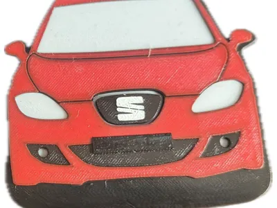 Seat Leon customisable mirror ornament