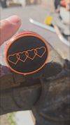 55mm floating Audi heart