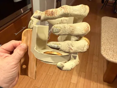 vPete's Gollum Pinball Cup Holder