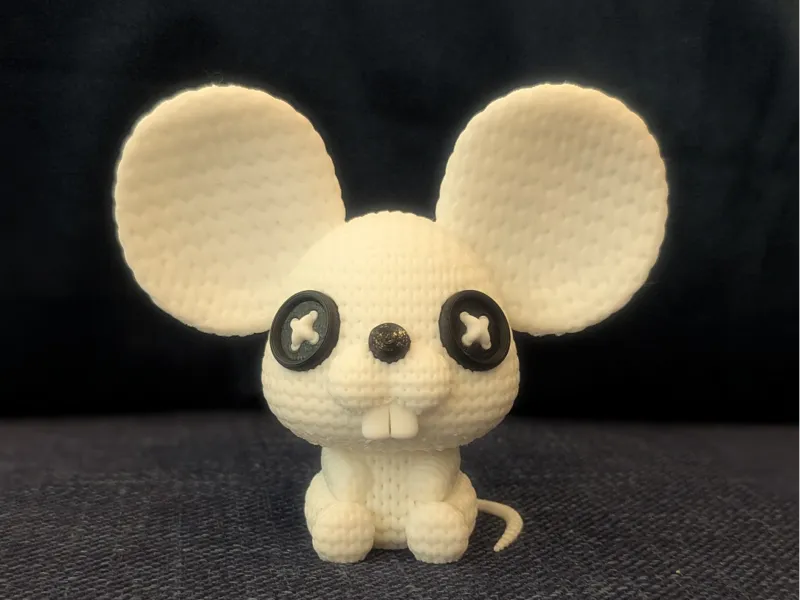 Knitted Mouse