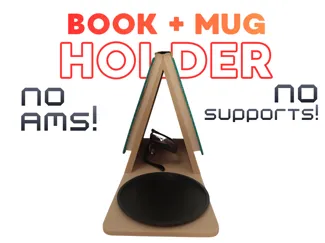Book + Mug Holder