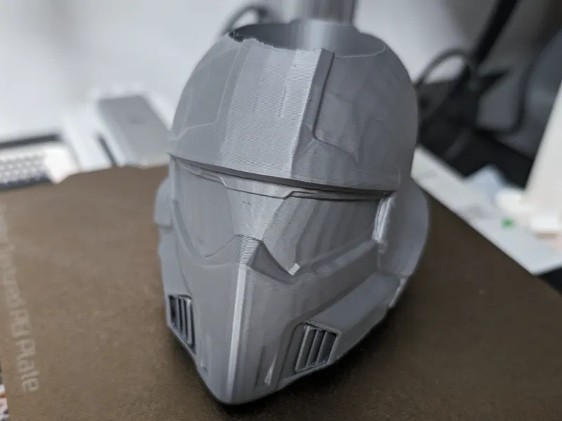 Helldiver helmet Pen holder // HELLDIVERS 2