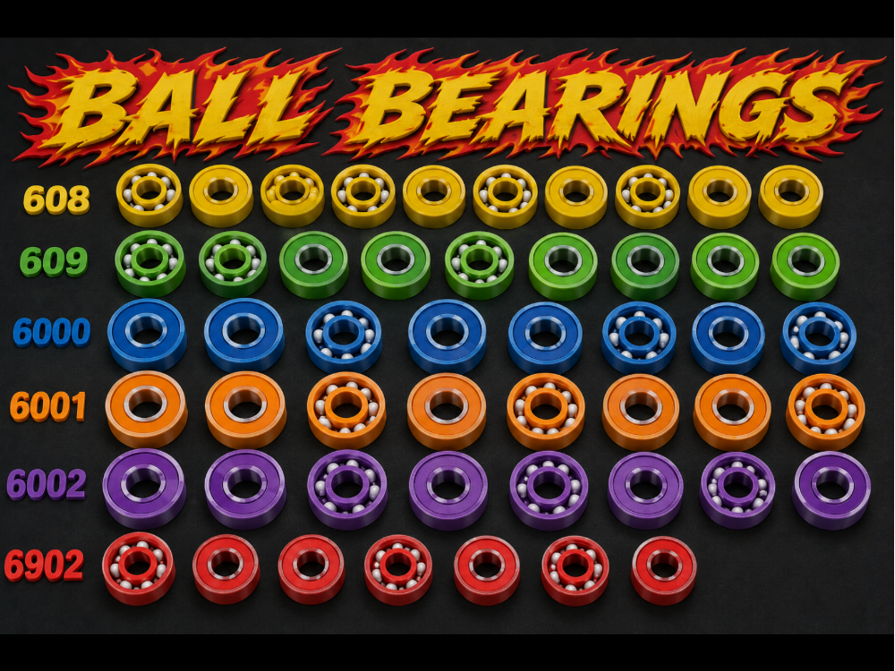 Ball Bearings stampati in un pezzo