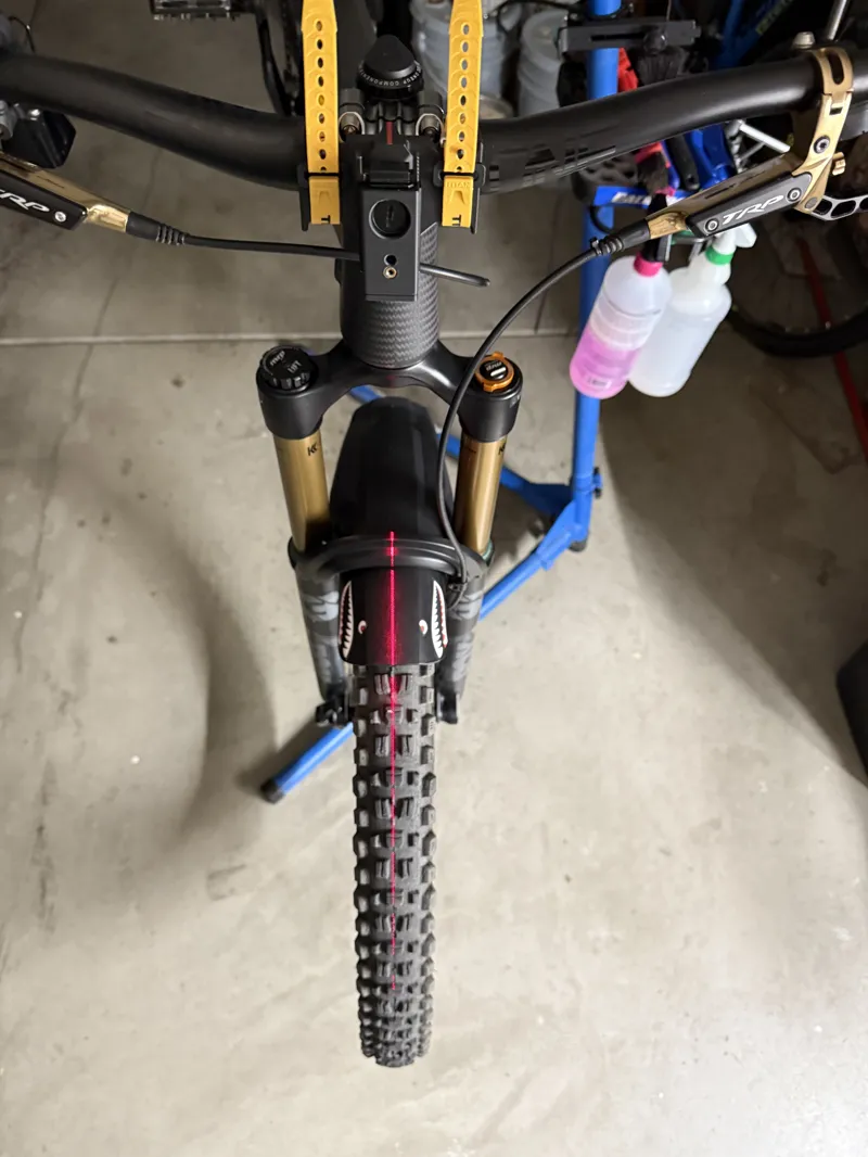 Bicycle Handlebar Laser Alignment Tool