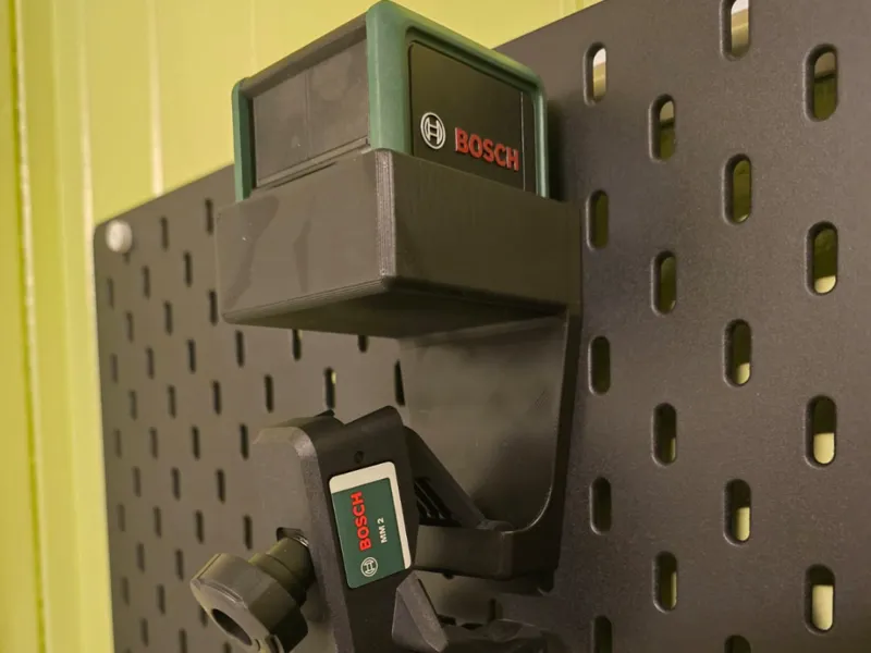 IKEA Skadis Holder For Bosch Quigo Lazer