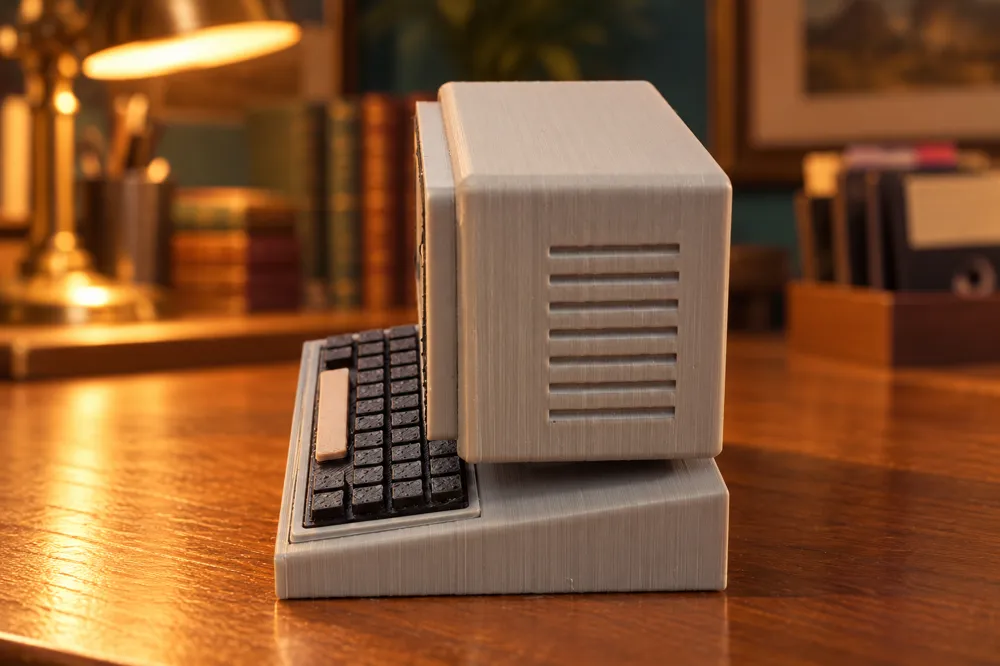Retro PC – Vintage Computer - Free 3D Print Model - MakerWorld