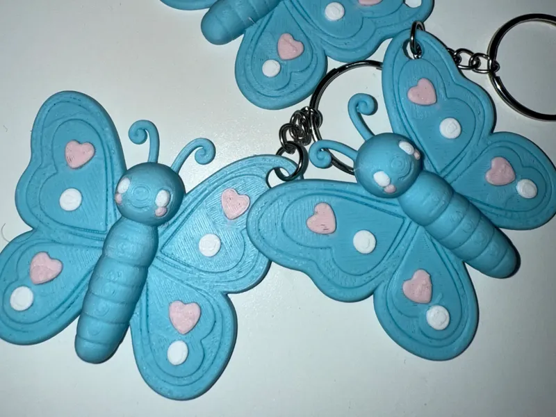 Butterfly keychain (AMS ONLY)