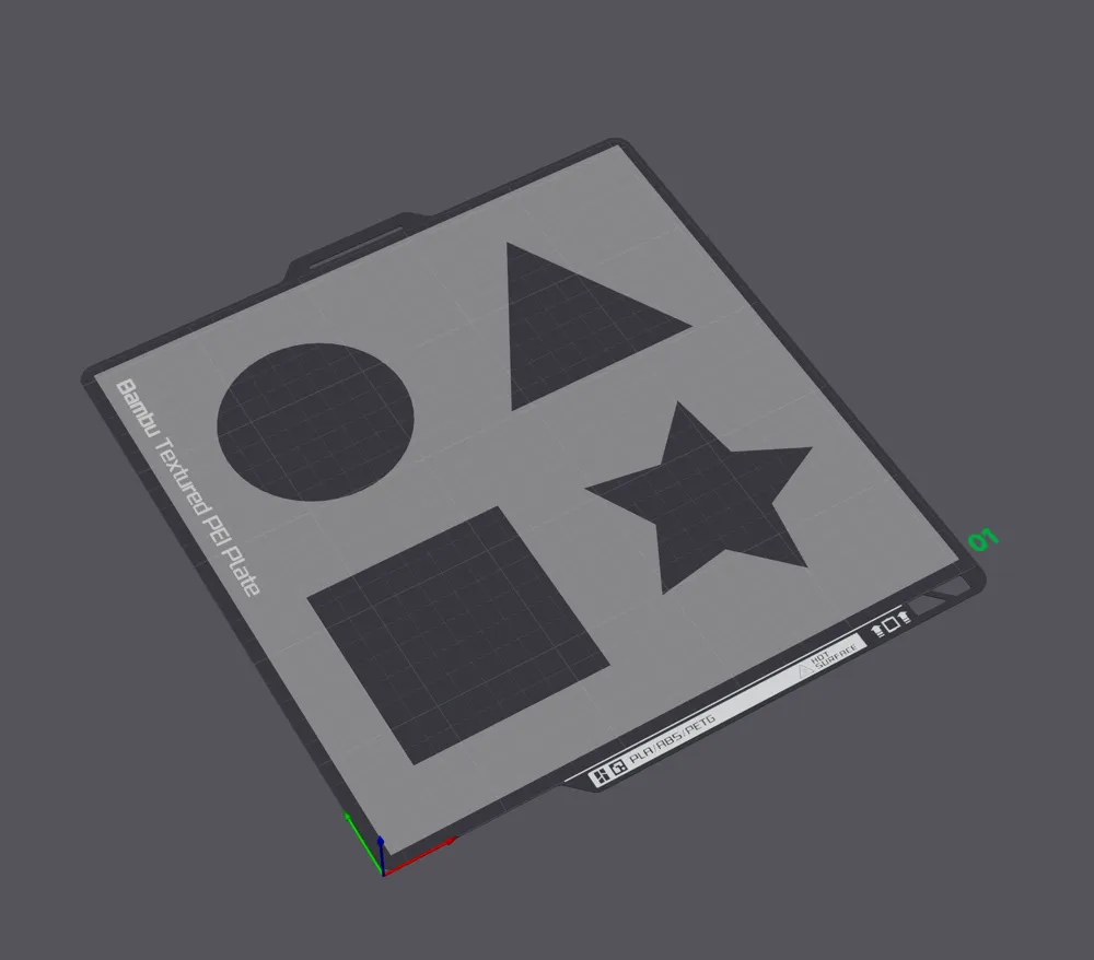 First Layer Test for bed levelling and adhesion - Free 3D Print Model ...