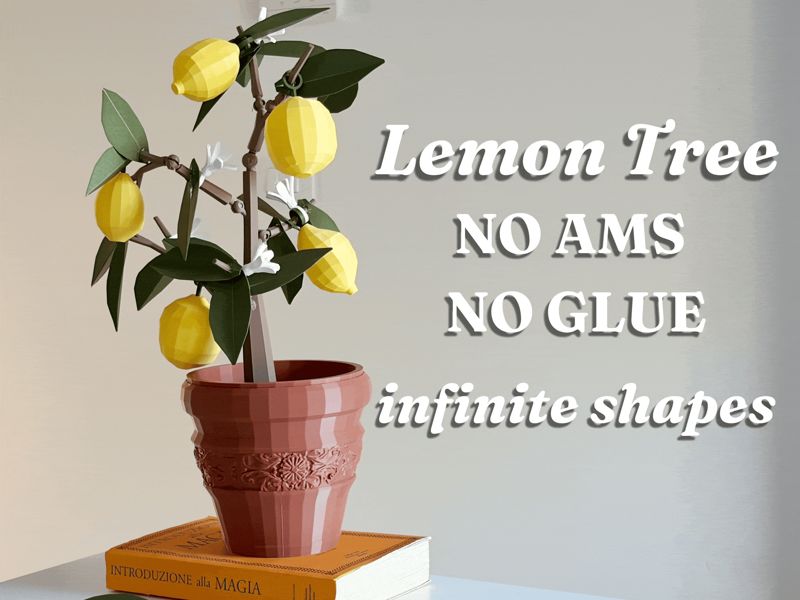 Posable Lemon Tree - The Classic
