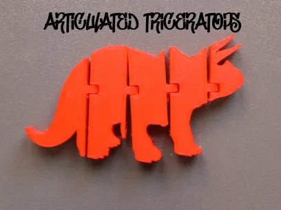Articulated Triceratops