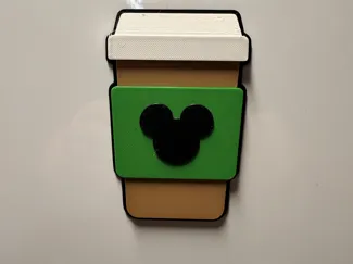 Mickey Coffee Magnet