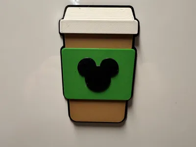 Mickey Coffee Magnet