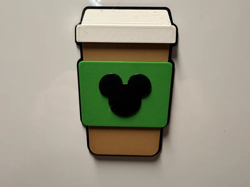 Mickey Coffee Magnet