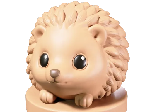 Cute Pocket Hedgehog Mini Figure