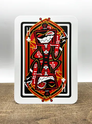 Accesorio para filamento: Vox Hazbin Hotel Playing Card — vista de referencia 4