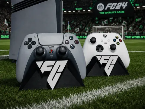 Caja o estuche: FC Controller Stand – DualSense e Xbox — referencia de MakerWorld